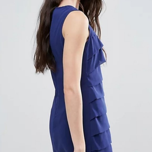 NWOT Madam Rage Blue Layer Dress - Picture 3 of 13